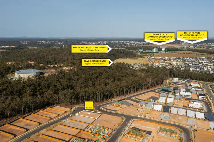 Third view of Homely land listing, 13 Messina Close, Spring Mountain QLD 4300
