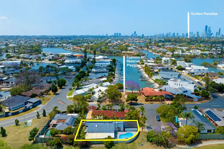Second view of Homely house listing, 35A Cypress Drive, Broadbeach Waters QLD 4218