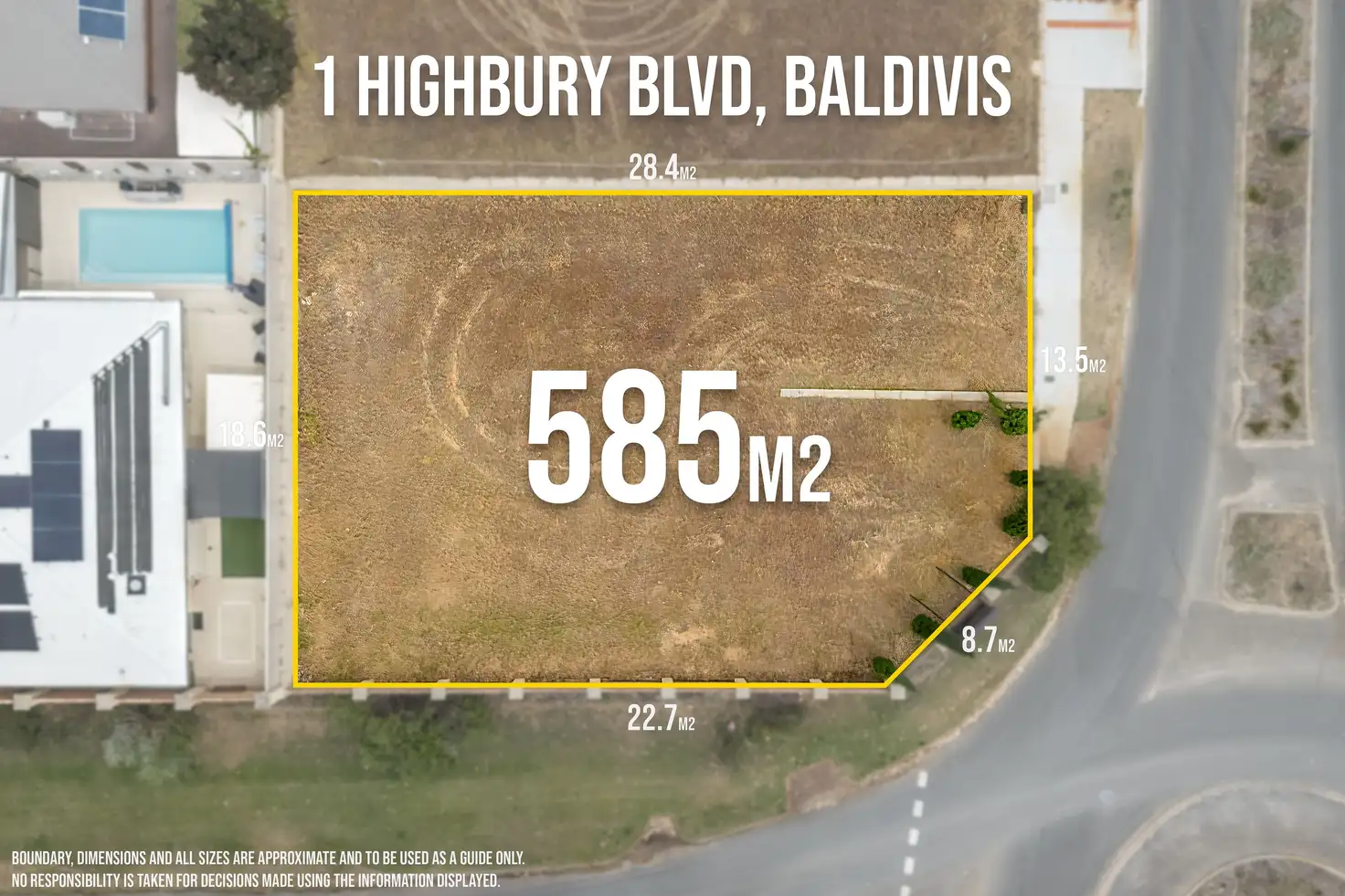 Main view of Homely land listing, 1 Highbury Boulevard, Baldivis WA 6171