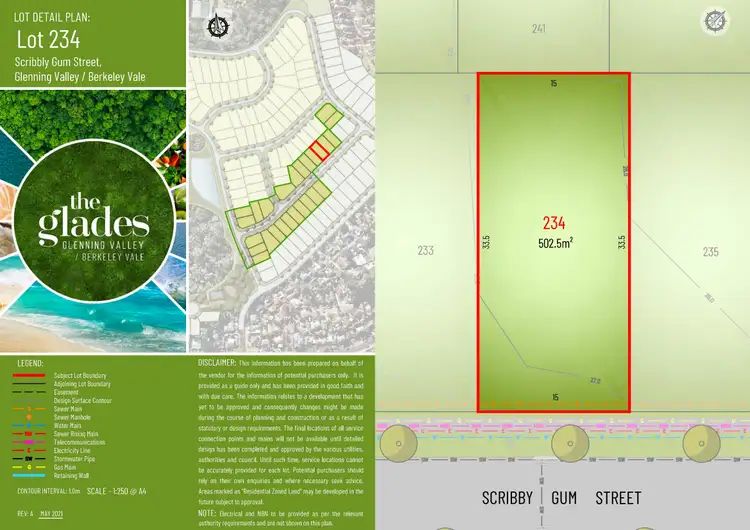 Second view of Homely land listing, 9 Scribbly Gum Street, Glenning Valley NSW 2261