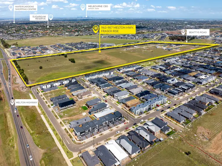 Third view of Homely land listing, 963 Melton Highway, Fraser Rise VIC 3336