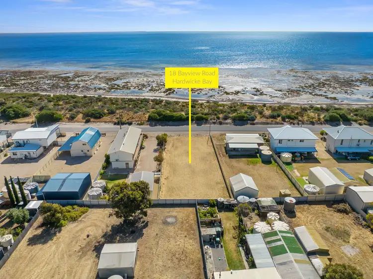 Main view of Homely land listing, 18 Bayview Road, Hardwicke Bay SA 5575