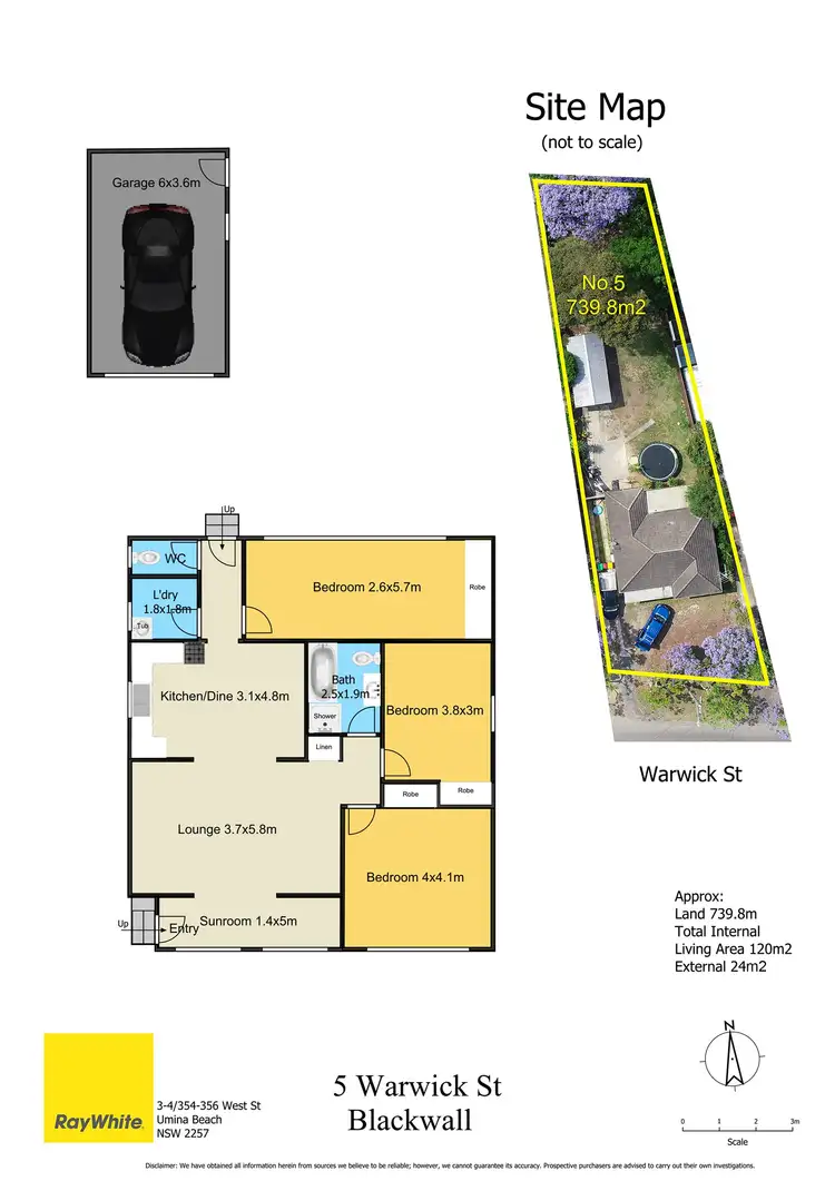 Second view of Homely house listing, 5,7,9 Warwick Street, Blackwall NSW 2256
