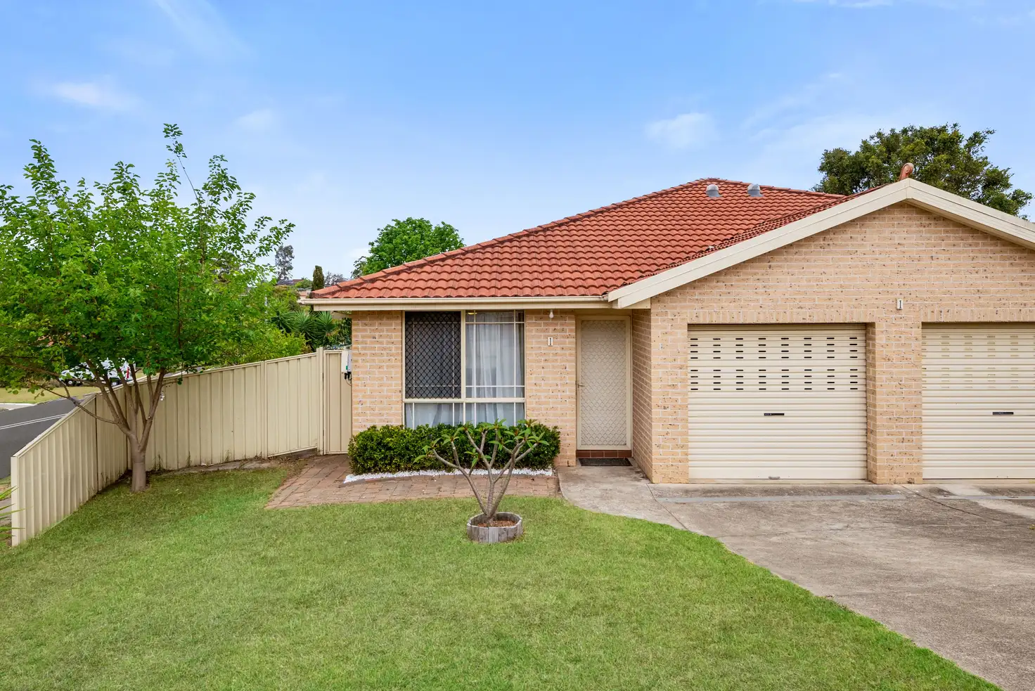 Main view of Homely semi-detached listing, 1/1 Arrow Place, Raby NSW 2566