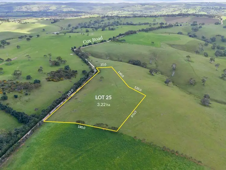 Main view of Homely land listing, LOT 25 Cox Road, Strathalbyn SA 5255