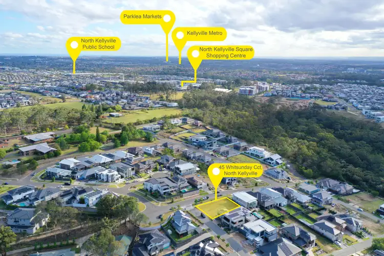 Third view of Homely land listing, 45 Whitsunday Circuit, North Kellyville NSW 2155