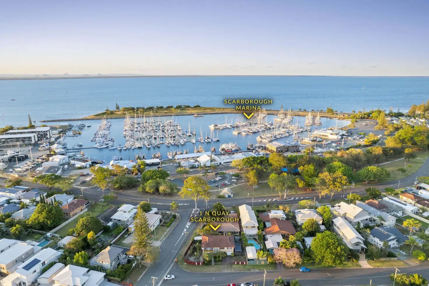 Main view of Homely house listing, 1 North Quay, Scarborough QLD 4020