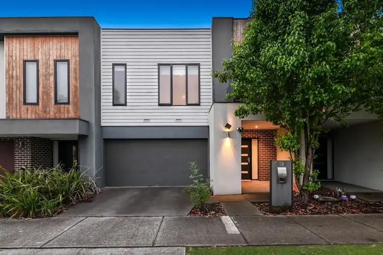 Main view of Homely townhouse listing, 12 Vantage Avenue, Clyde North VIC 3978