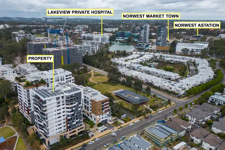 Fifth view of Homely apartment listing, 601/100 Fairway Drive, Norwest NSW 2153