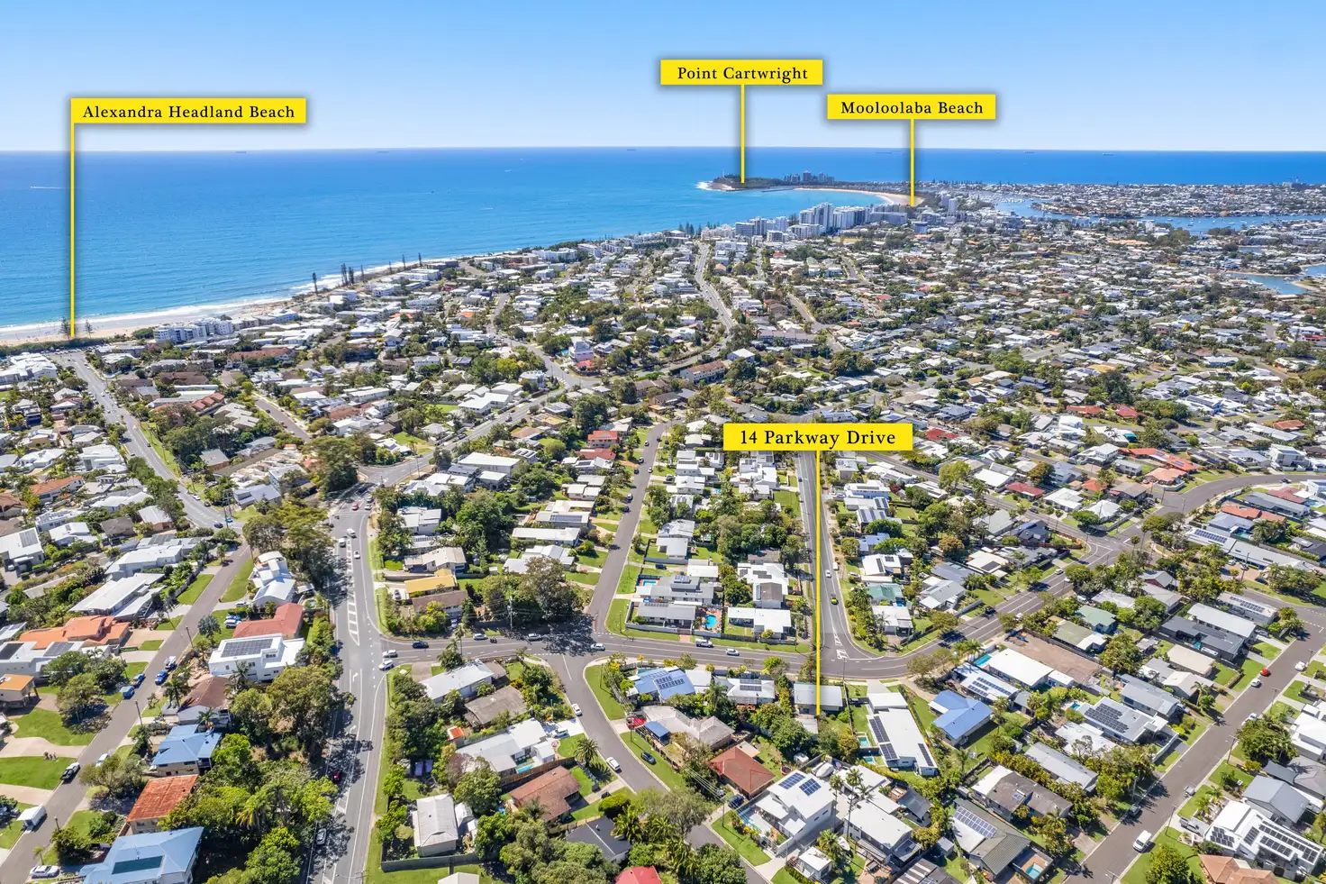 Main view of Homely house listing, 14 Parkway Drive, Mooloolaba QLD 4557