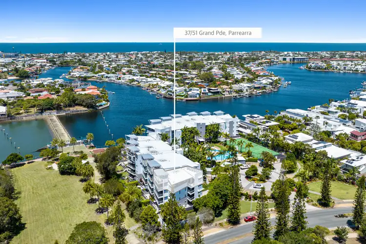 Main view of Homely unit listing, 37/51 Grand Parade, Kawana Island QLD 4575