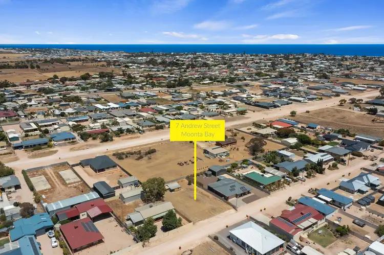 Second view of Homely land listing, LOT 74, 7 Andrew Street, Moonta Bay SA 5558