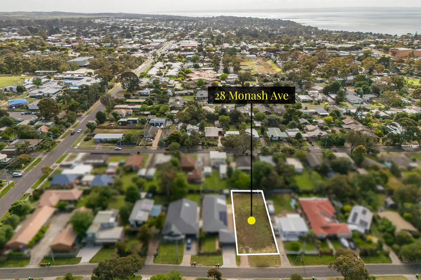 Main view of Homely land listing, 28 Monash Avenue, Cowes VIC 3922