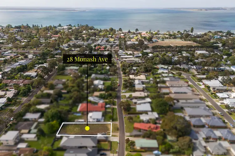 Third view of Homely land listing, 28 Monash Avenue, Cowes VIC 3922