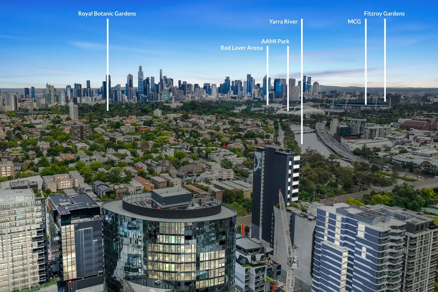 Main view of Homely apartment listing, 1201/18 Claremont Street, South Yarra VIC 3141
