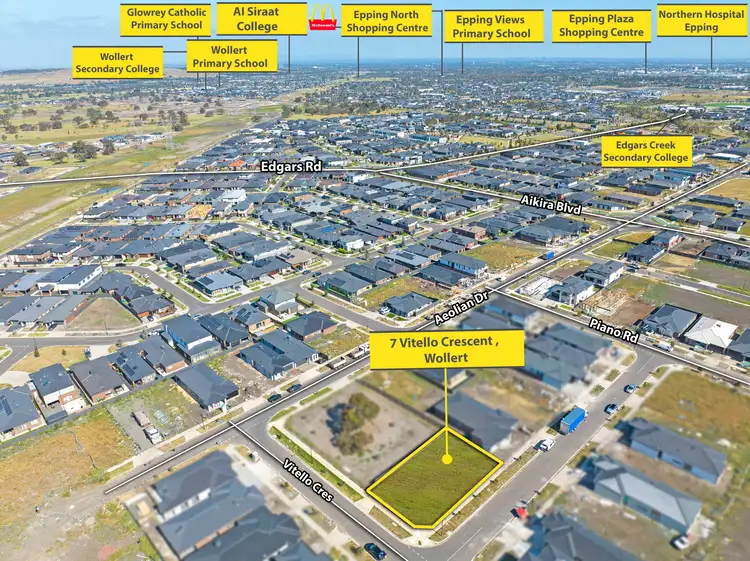 Fifth view of Homely land listing, 7 Vitello Crescent, Wollert VIC 3750