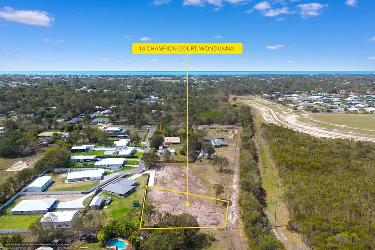 Main view of Homely land listing, 14 Champion Court, Wondunna QLD 4655