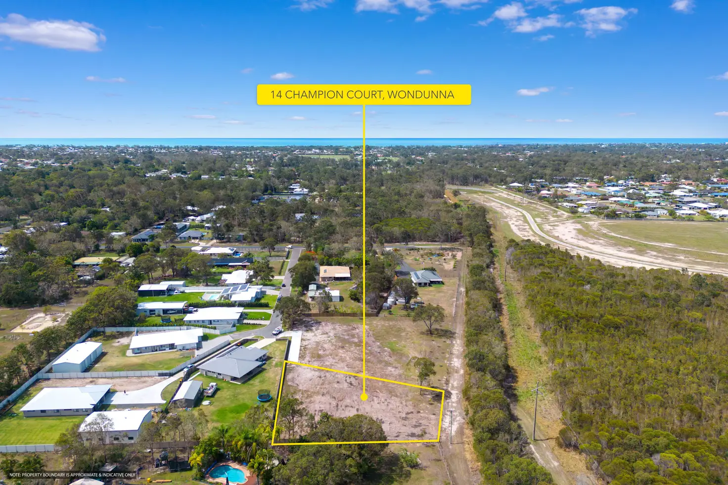 Main view of Homely land listing, 14 Champion Court, Wondunna QLD 4655