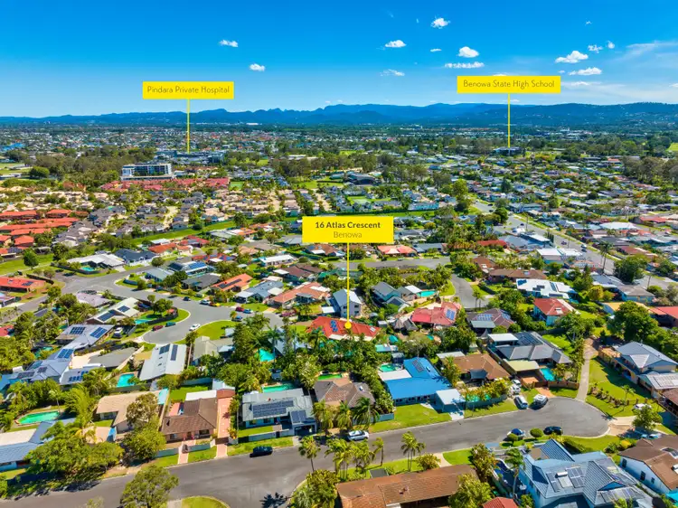 Second view of Homely house listing, 16 Atlas Crescent, Benowa QLD 4217