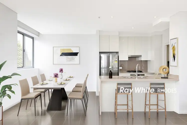 Third view of Homely apartment listing, 402/87 Shoreline Drive, Rhodes NSW 2138