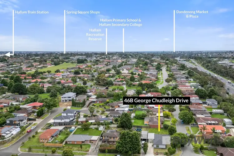 Third view of Homely land listing, 46B George Chudleigh Drive, Hallam VIC 3803