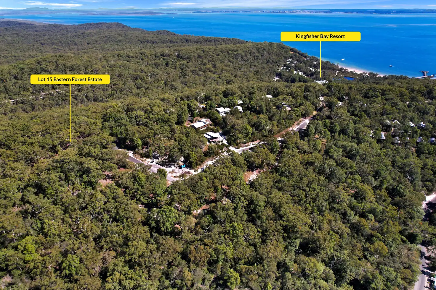 Main view of Homely land listing, 849 Kingfisher Heights Drive, Fraser Island QLD 4581