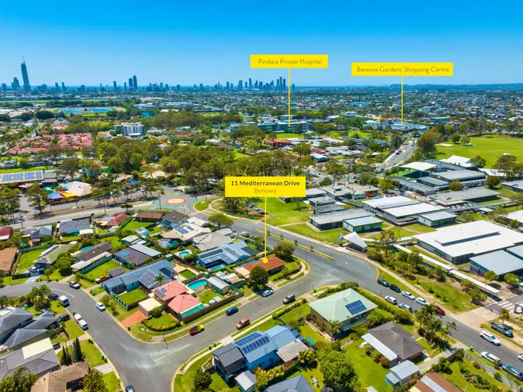 Second view of Homely house listing, 11 Mediterranean Drive, Benowa QLD 4217