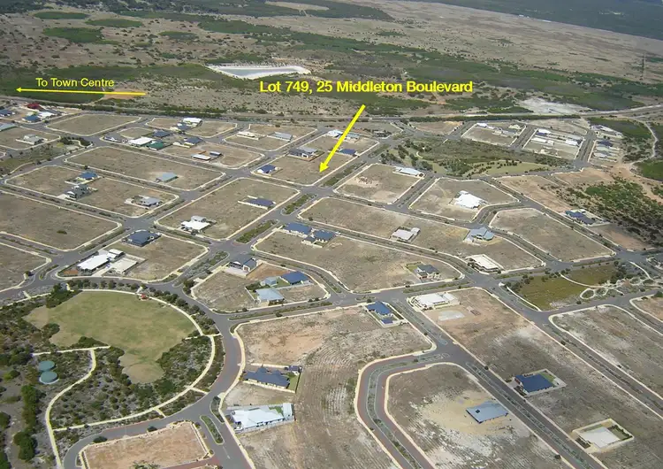 Third view of Homely land listing, Lot 749, 25 Middleton Boulevard, Jurien Bay WA 6516