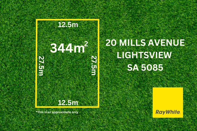 Main view of Homely land listing, 20 Mills Avenue, Lightsview SA 5085