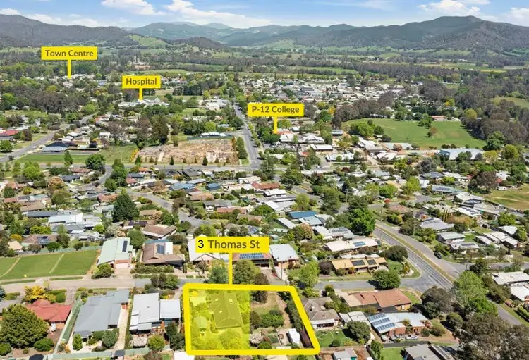 Fourth view of Homely land listing, 3 Thomas Street, Myrtleford VIC 3737