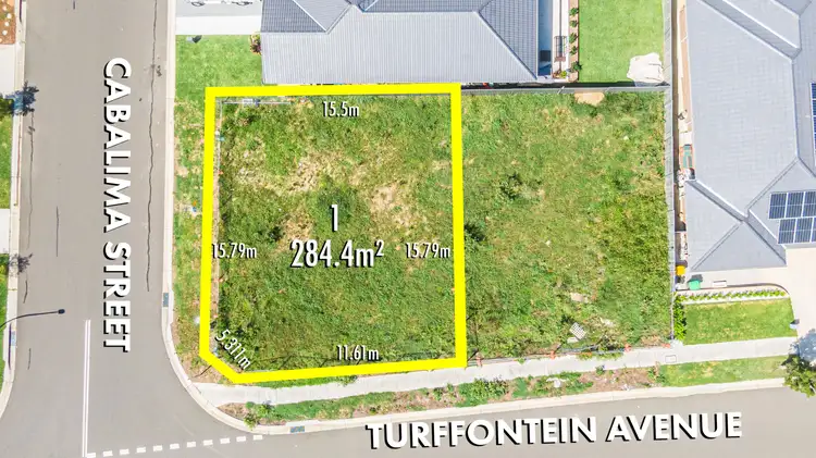 Main view of Homely land listing, 1 Cabalima Street, Box Hill NSW 2765