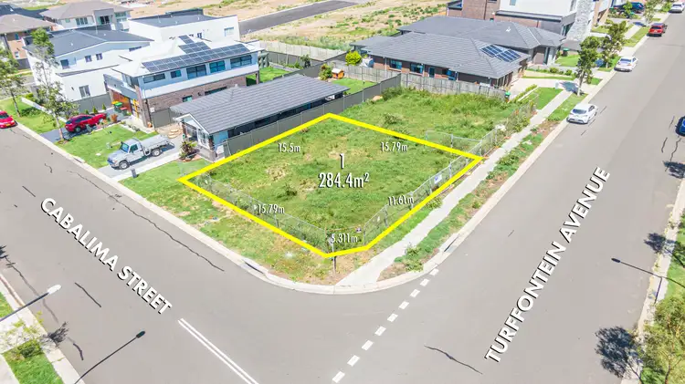 Second view of Homely land listing, 1 Cabalima Street, Box Hill NSW 2765