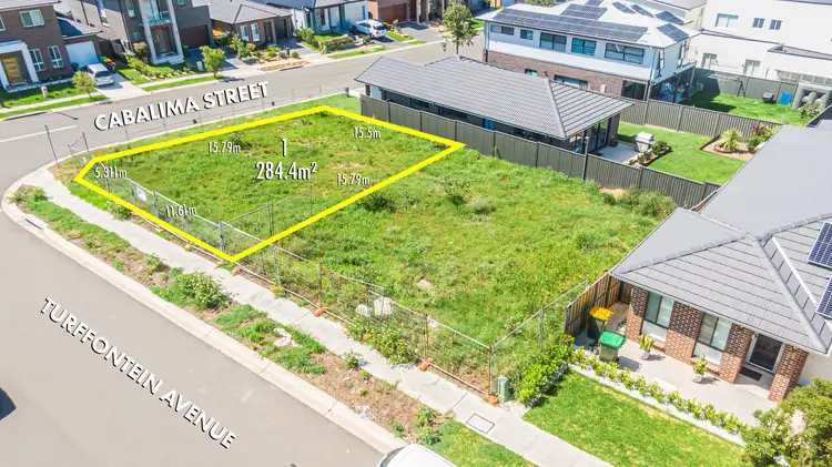 Third view of Homely land listing, 1 Cabalima Street, Box Hill NSW 2765