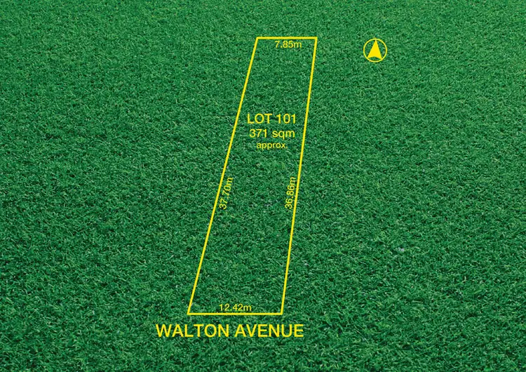 Main view of Homely land listing, 36A Walton Avenue, Clearview SA 5085