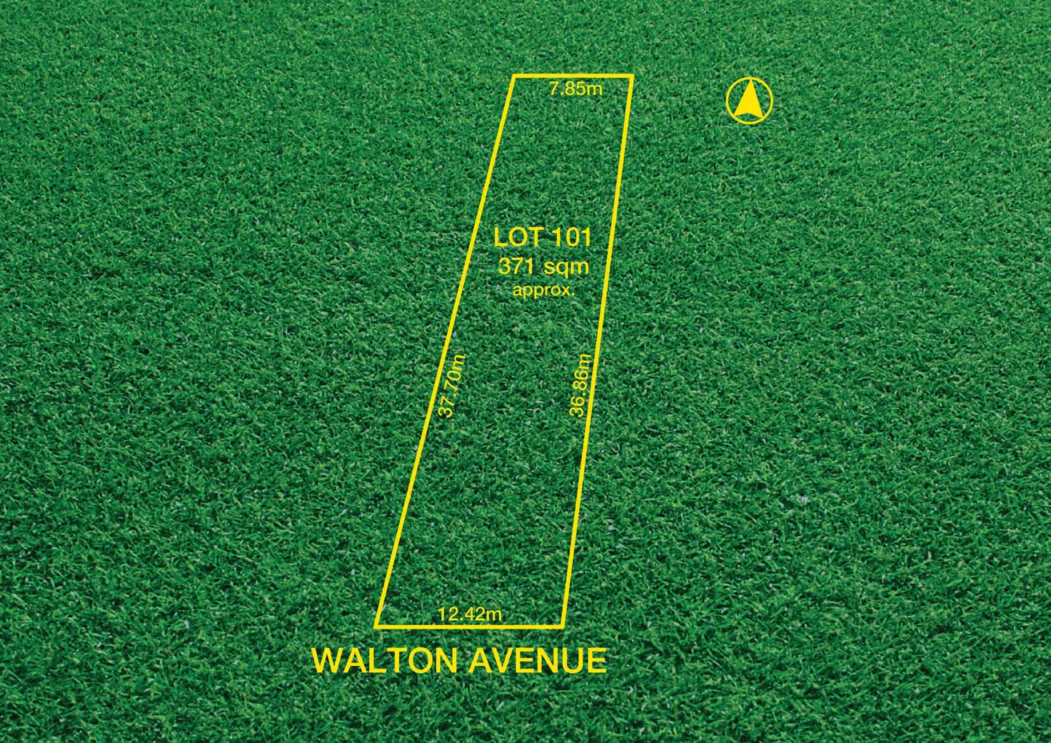 Main view of Homely land listing, 36A Walton Avenue, Clearview SA 5085