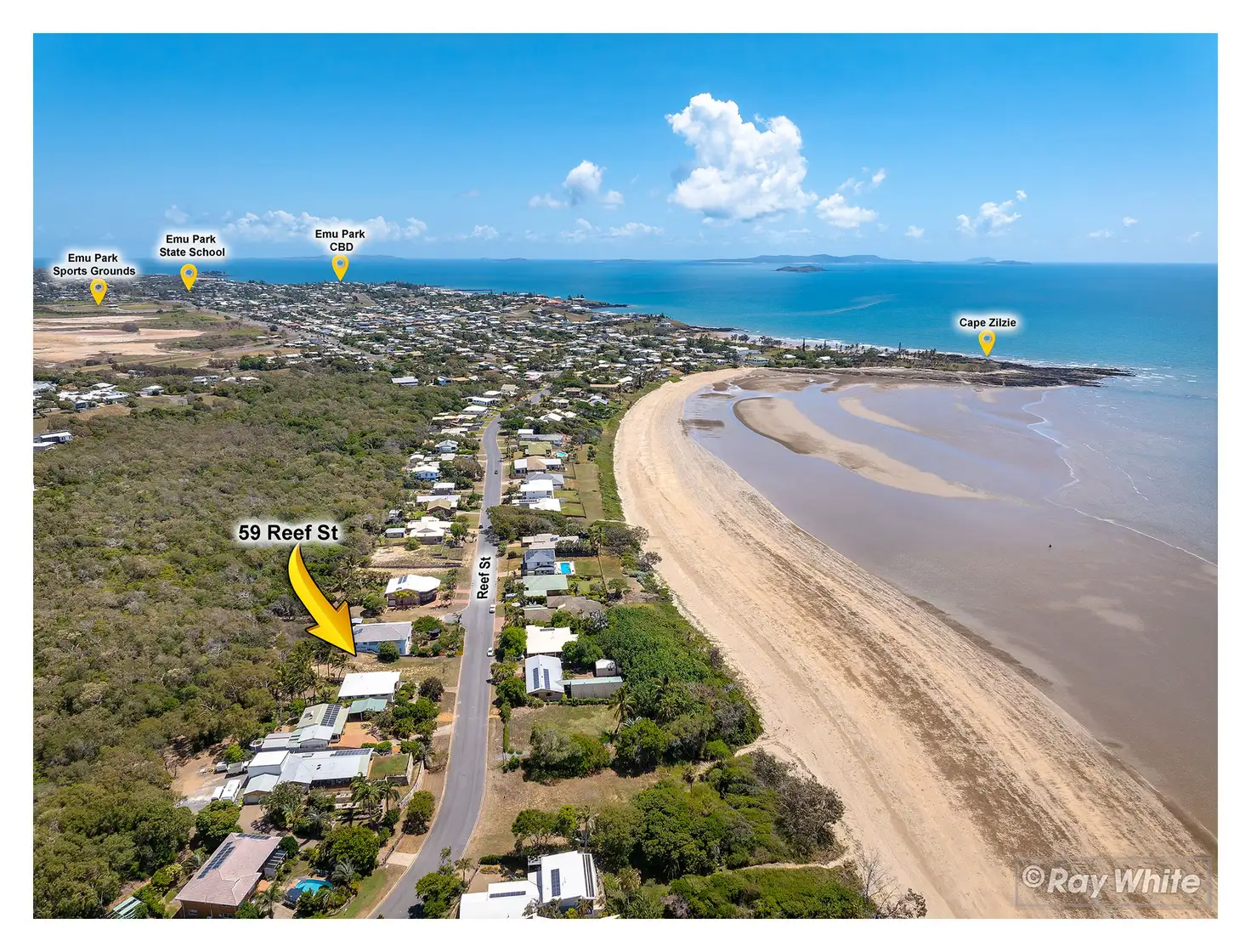 Main view of Homely land listing, 59 Reef Street, Zilzie QLD 4710