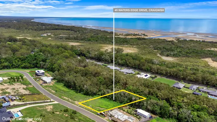 Third view of Homely land listing, 45 Waters Edge Drive, Craignish QLD 4655