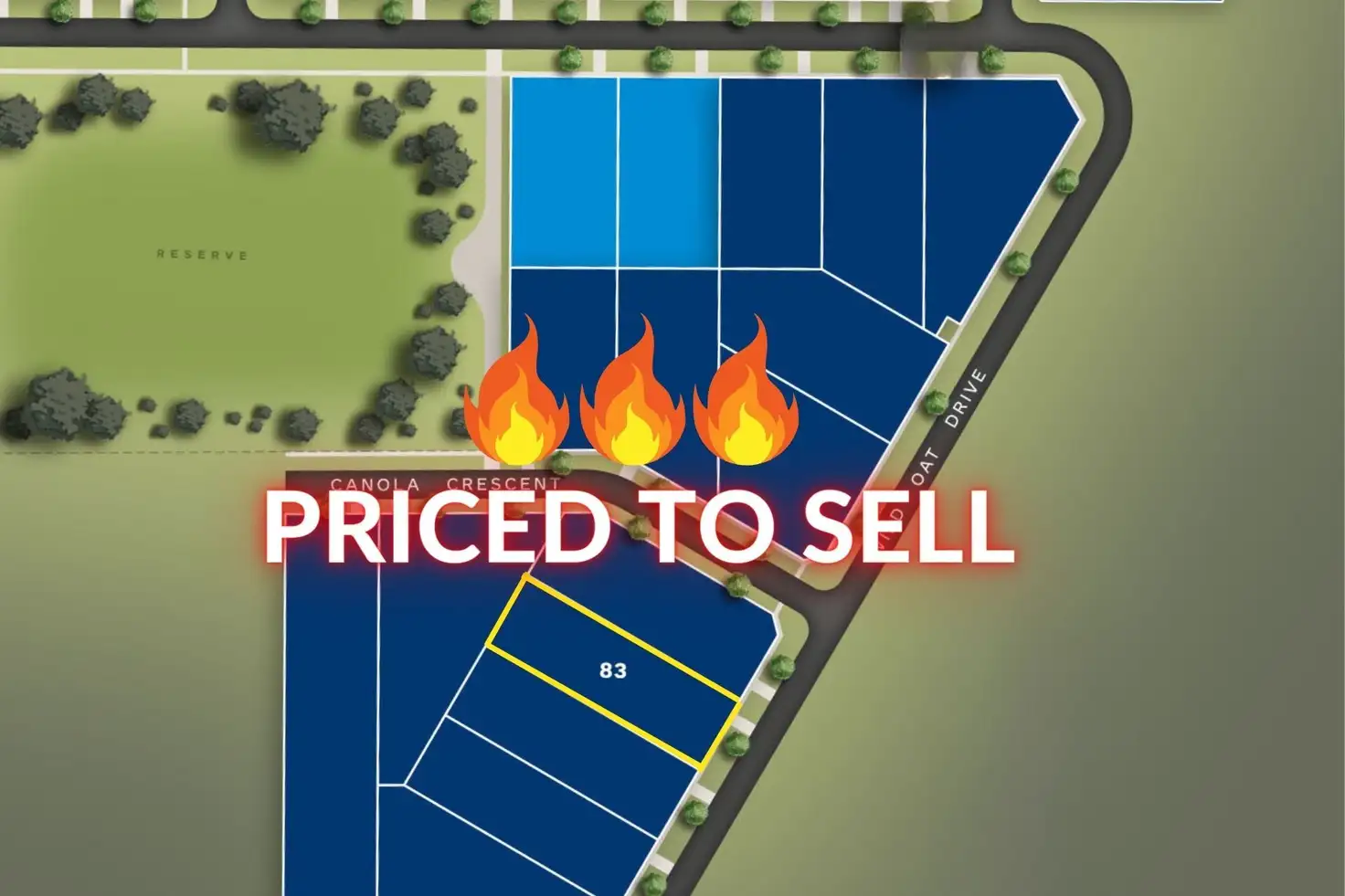 Main view of Homely land listing, (Lot 83) 44 Wild Oat Drive Echuca Fields Stage 3B, Echuca VIC 3564