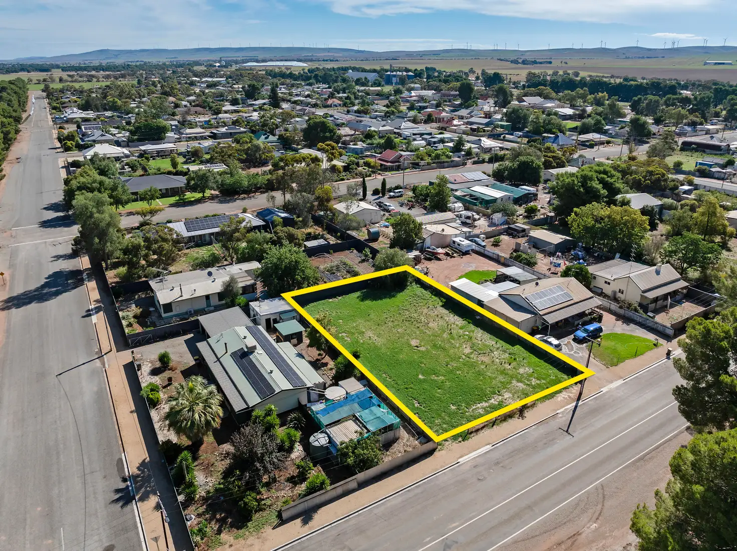 Main view of Homely land listing, 31 North Terrace, Snowtown SA 5520