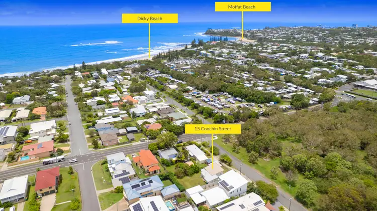 Second view of Homely house listing, 15 Coochin Street, Dicky Beach QLD 4551