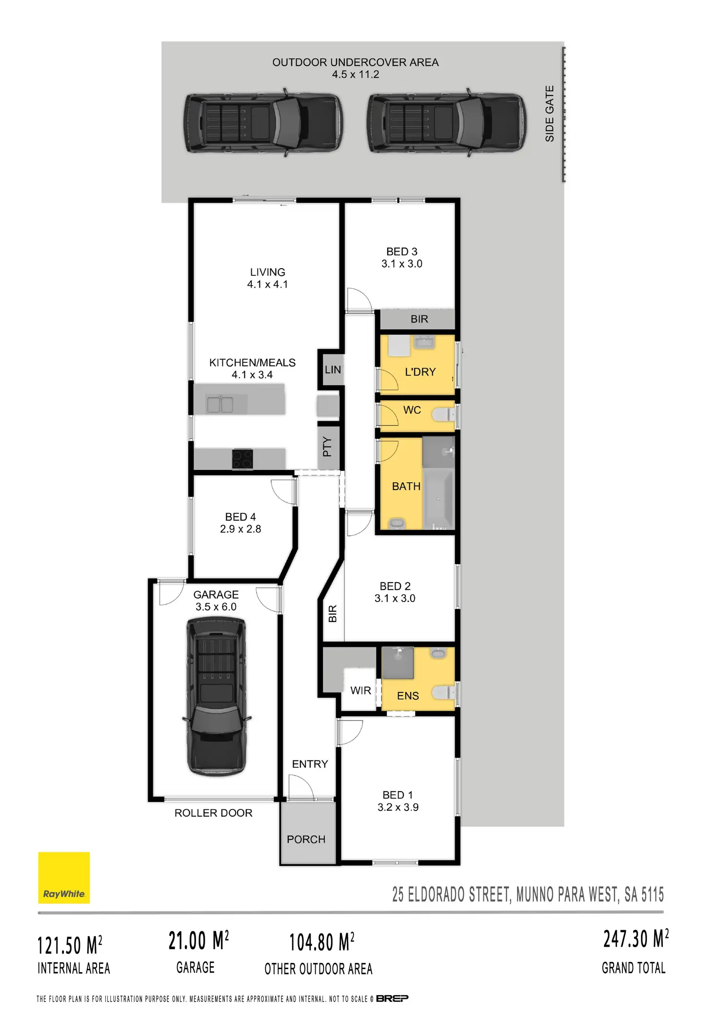 Main view of Homely house listing, 25 Eldorado Street, Munno Para West SA 5115