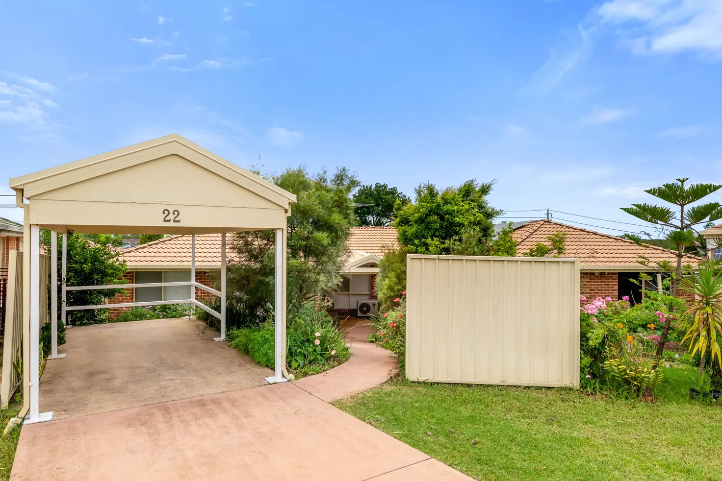 Main view of Homely semi-detached listing, 22 McLaren Place, Ingleburn NSW 2565