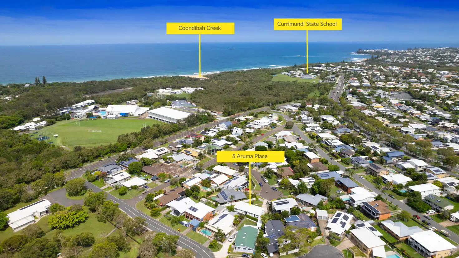 Main view of Homely house listing, 5 Aruma Place, Currimundi QLD 4551