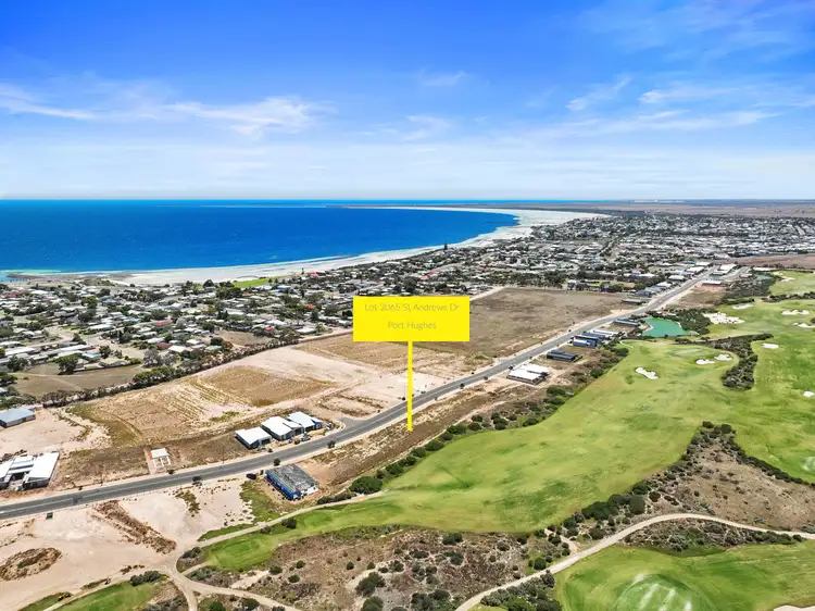 Main view of Homely land listing, LOT 3065 St Andrews Drive, Port Hughes SA 5558