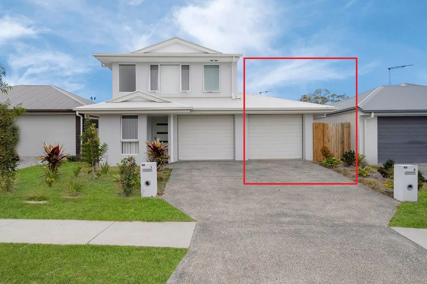 Main view of Homely semi-detached listing, 2/69 Dunaden Street, Logan Reserve QLD 4133