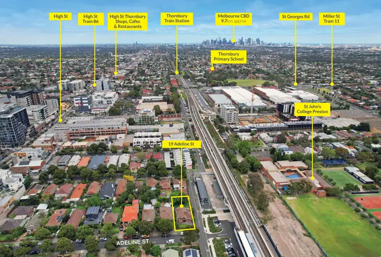 Main view of Homely house listing, 19 Adeline Street, Preston VIC 3072