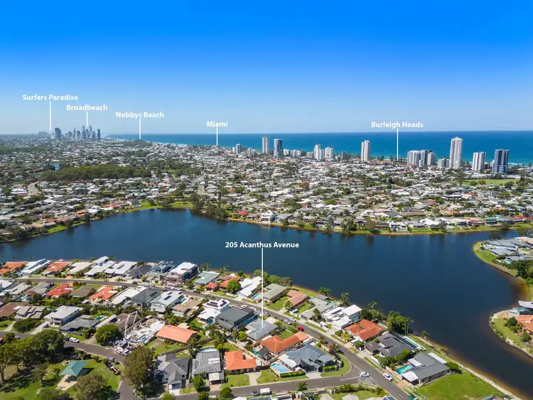 Main view of Homely house listing, 205 Acanthus Avenue, Burleigh Waters QLD 4220