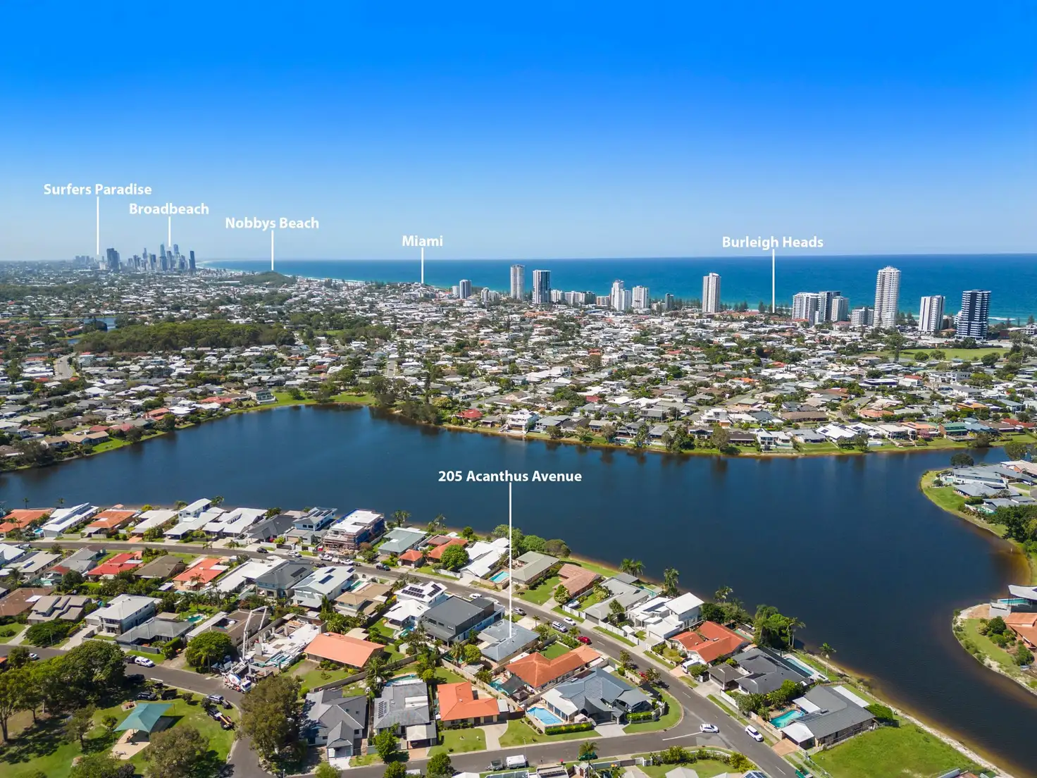 Main view of Homely house listing, 205 Acanthus Avenue, Burleigh Waters QLD 4220