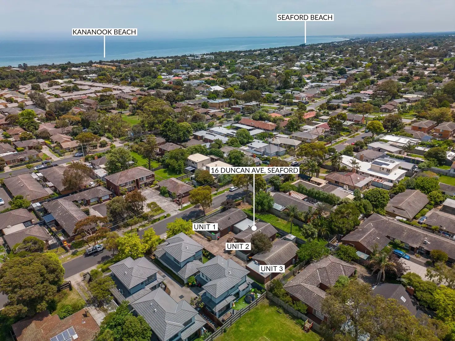 Main view of Homely unit listing, 1/16 Duncan Avenue, Seaford VIC 3198