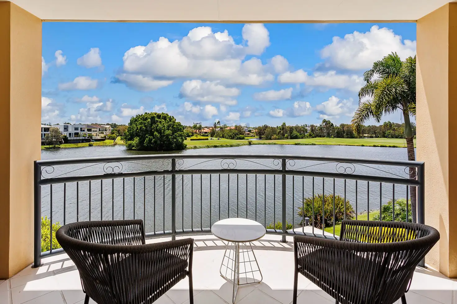 Main view of Homely townhouse listing, 46/117 Palm Meadows Drive, Carrara QLD 4211